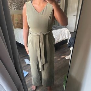 Calvin Klein Olive Jumpsuit